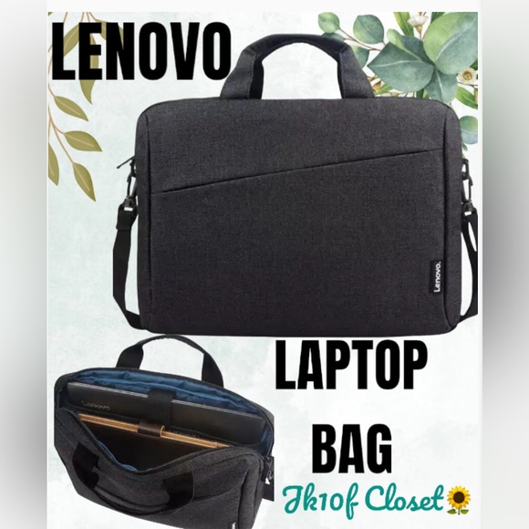 🍁LENOVO EUC BLACK SOFT SIDE w/CARRY STRAP LAPTOP BAG - Picture 8 of 8